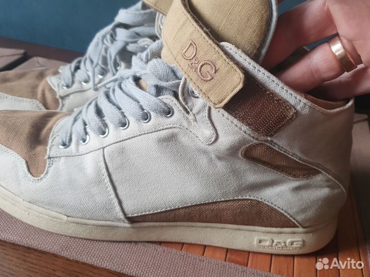 Кеды мужские дольче габбана бу