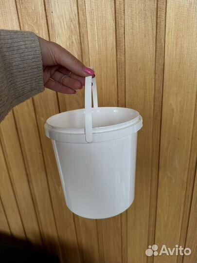 Пластиковые ведра 3л, новые