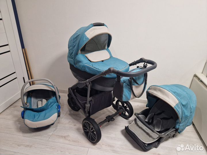 Детская коляска 3 в 1 Camarelo Veo Польша