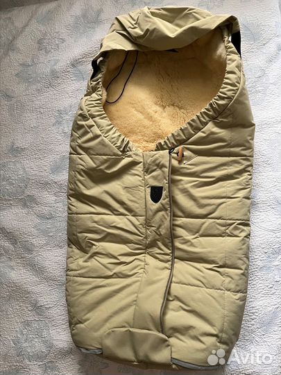 Меховой конверт в коляску Christ Tula