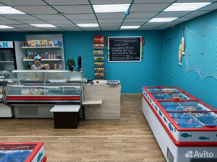 Продается магазин рыбы и морепродуктов под ключ