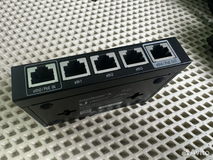 Edgerouter x ubiquiti 5 port