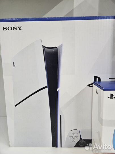 Бандл PS5 Slim 1Tb+PS VR2+DualSense+FC24