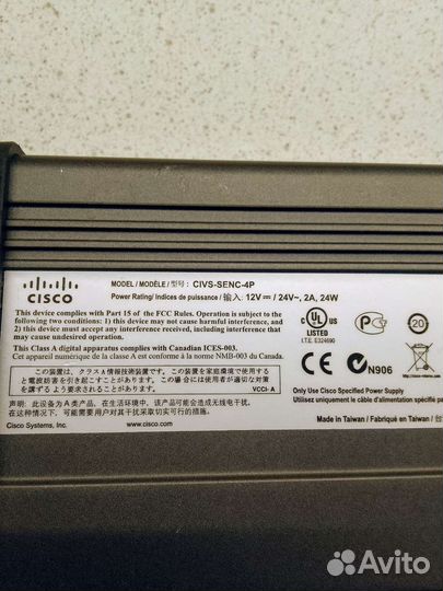 Видеорегистратор Cisco бу civs-senc-4P