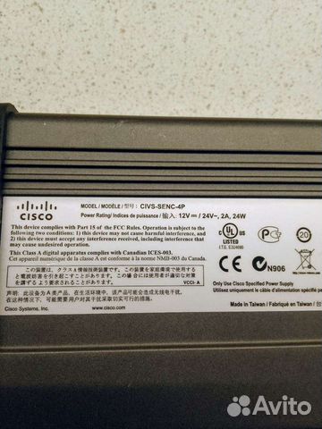 Видеорегистратор Cisco бу civs-senc-4P