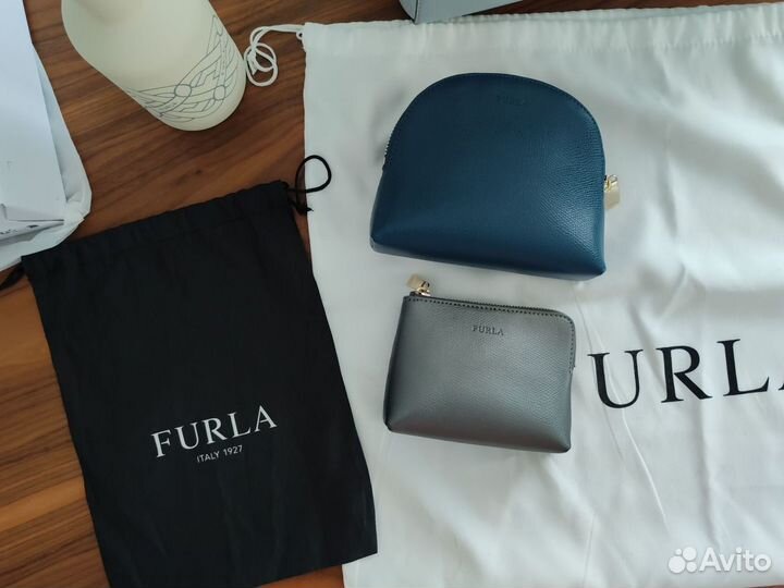 Сумка furla новая оригинал кошелёк косметичка