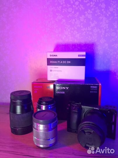 Sony a6500 с допами