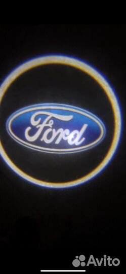 Подсветка дверей с логотипом Lada,Ford,Camry