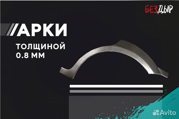 Кузовная арка Hyundai Grand Starex правая