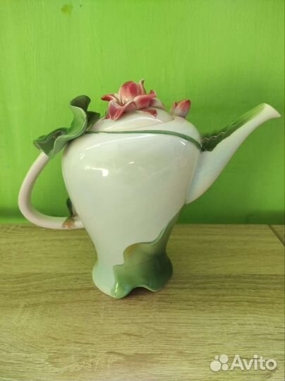 Набор чайный Лягушка. Новый. Фарфор