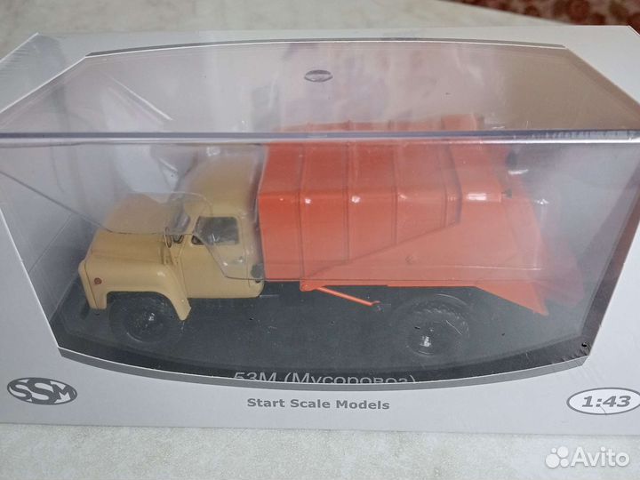 Модели грузовика газ-53 М53 1 43