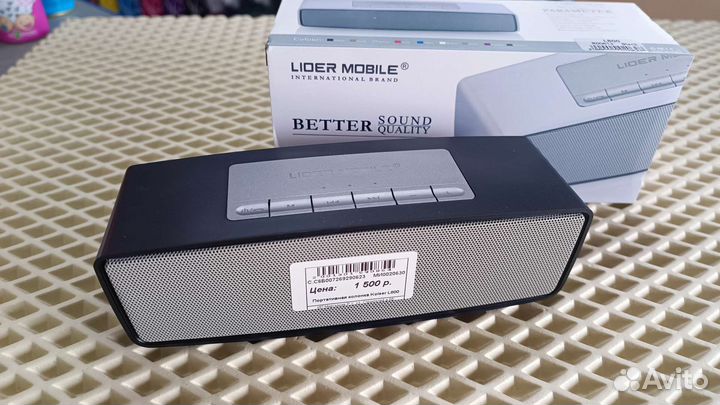 Ч) портативная колонка koleer l800