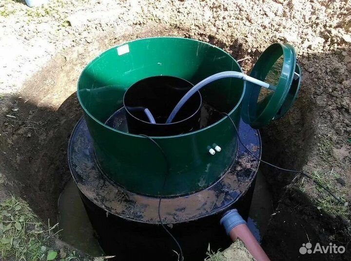 Септик монтаж в 1 день