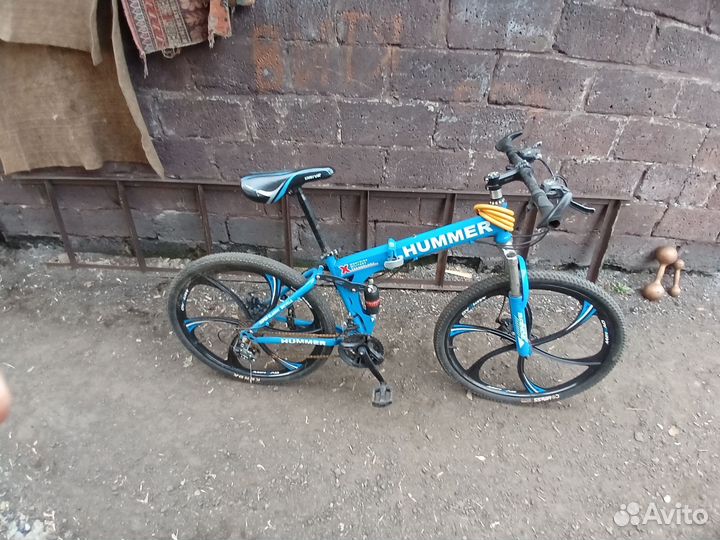 Велосипед взрослый складной