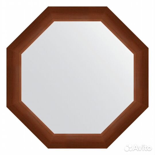Зеркало Evoform Octagon BY 3728 62x62 орех