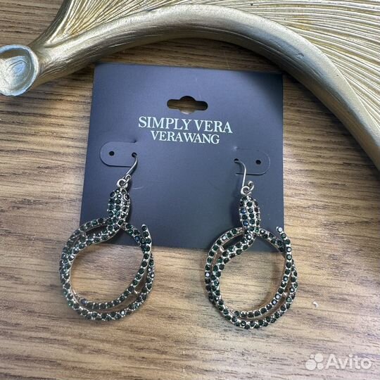 Серьги Simply by Vera Wang змеи