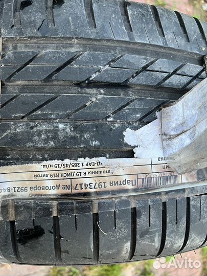 Колеса bmw r19 разноширокие