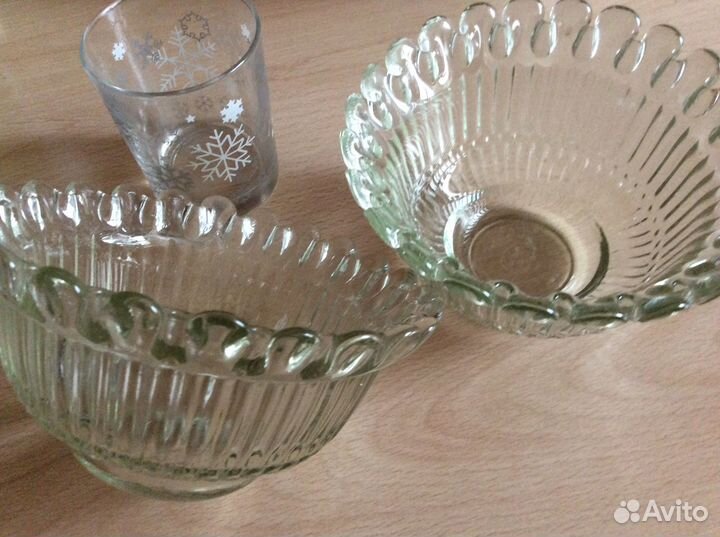 Посуда цветное стекло