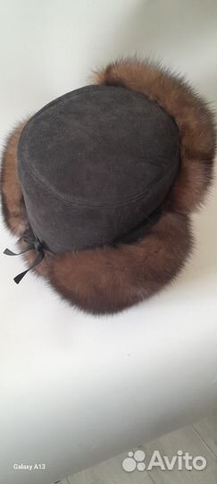 Мужская зимняя шапка 60-62 размер