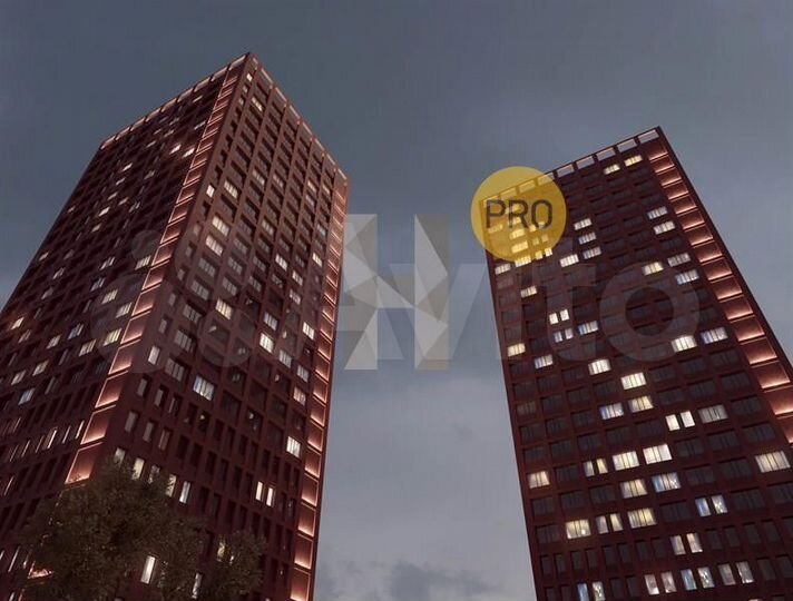 2-к. квартира, 46,7 м², 17/25 эт.