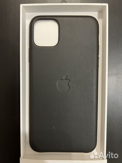 Кожаный чехол iPhone 11 Pro Max Leather Case