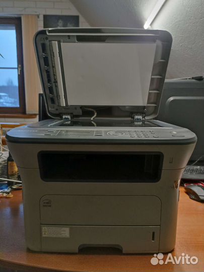Принтер мфу лазерное Samsung SCX-4824FN, ч/б, A4