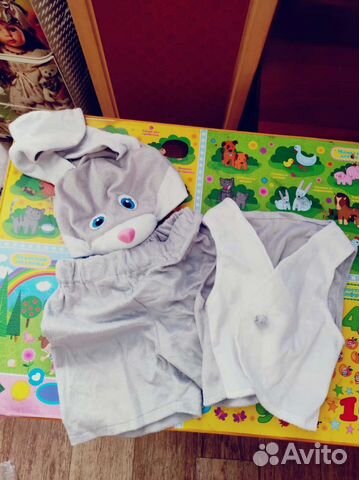 Костюмы зайчика,медведя, лисички