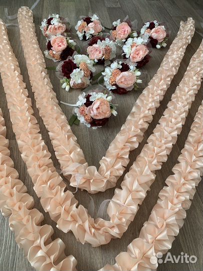 Прокат свадебных лент на машины