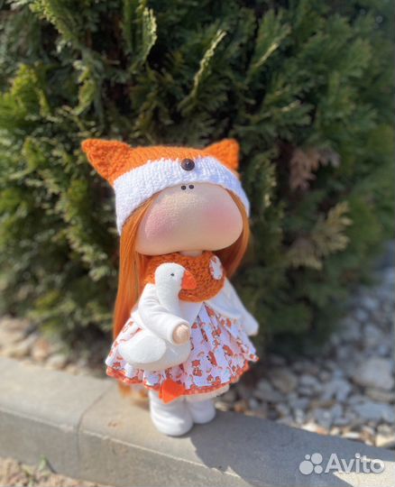 Интерьерная кукла ручной работы