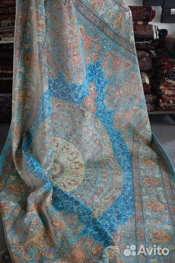 Новый шелковый персидский ковер авторский 2 на 3