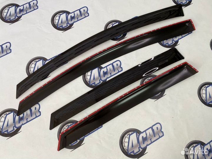 Дефлекторы окон для Opel Astra J 2010+