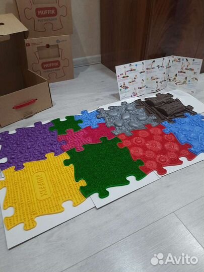 Ортопедические массажные коврики-пазлы для детей