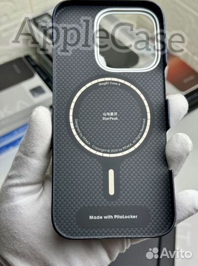 Чехол Pitaka iPhone 16 Pro/Pro Max StarPeak (горы)