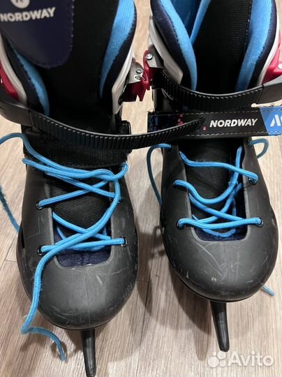 Коньки раздвижные 38-41