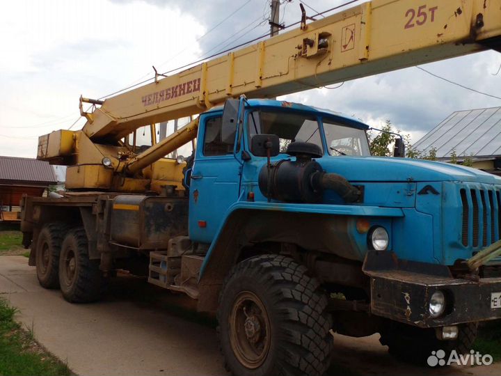 Услуги автокрана 25т