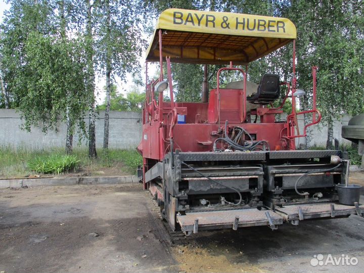Асфальтобетоноукладчик Vogele SUPER 1800-2, 1993