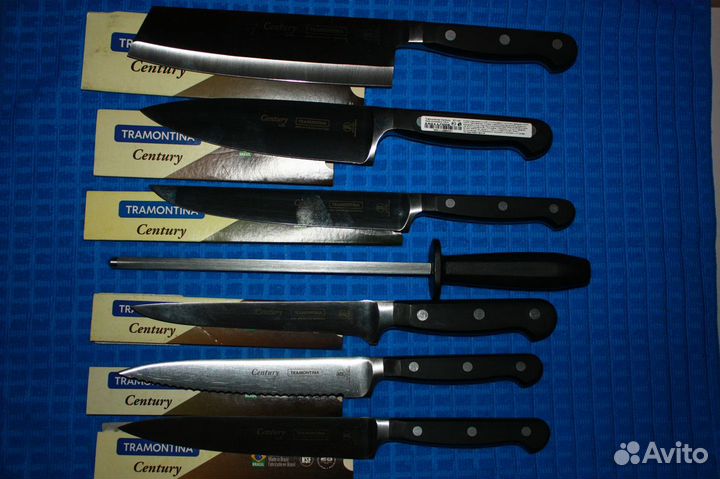 Продам набор Tramontina Century и другие ножи