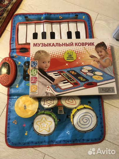 Пианино музыкальный коврик