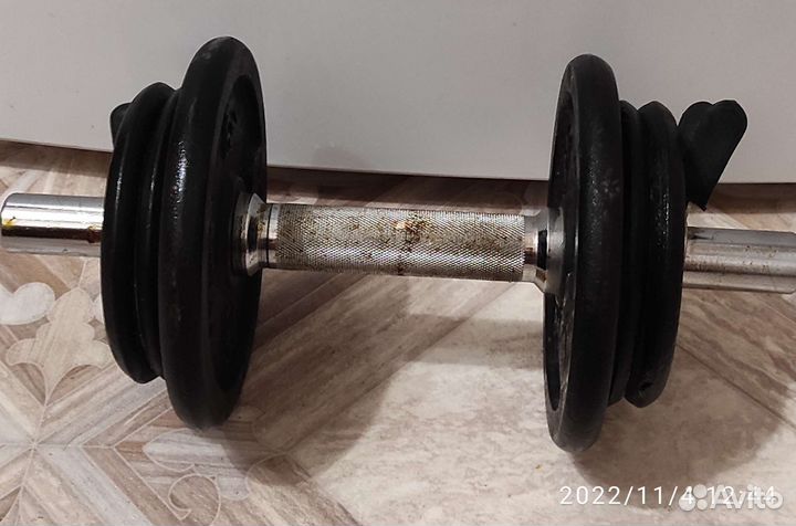 Гантеля разборная 10 кг