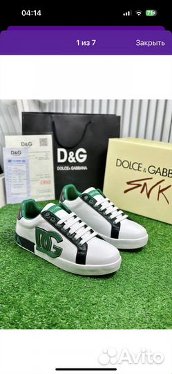 Dolce gabbana кеды