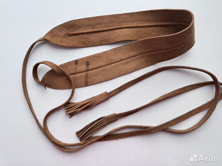 Пояс натуральная замша Манго Mango