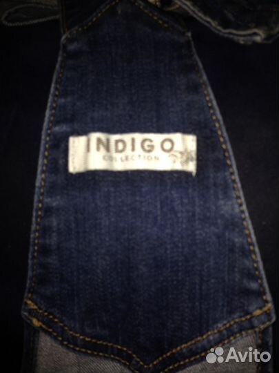 Женский комбинезон джинсовый