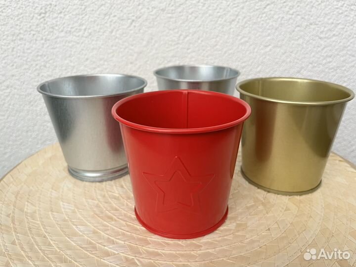 Металические кашпо Икеа, Фейки