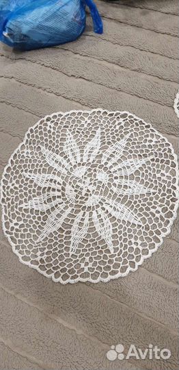 Салфетка вязаная крючком