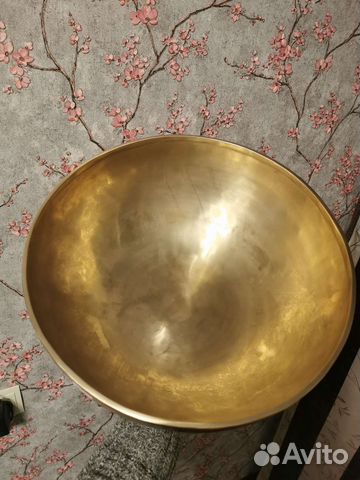 Поющая чаша нота Ми 80герц 34.5см