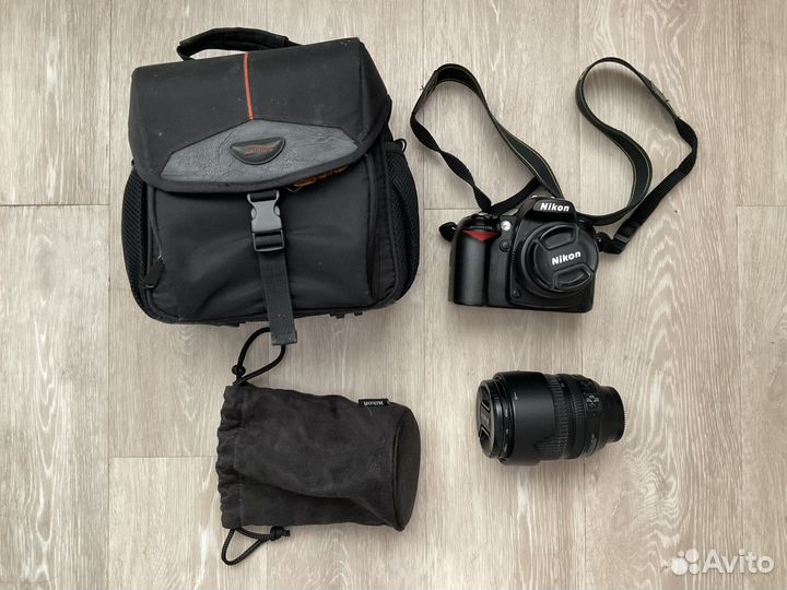 Зеркальный фотоаппарат Nicon D90 + 2 объектива