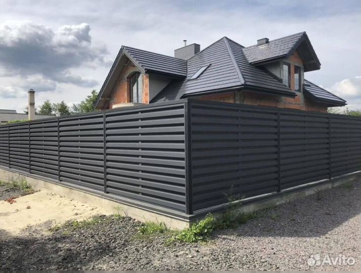 Заборы, ворота, калитка