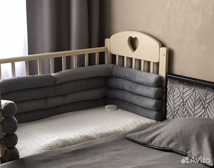 Бортики в детскую кроватку