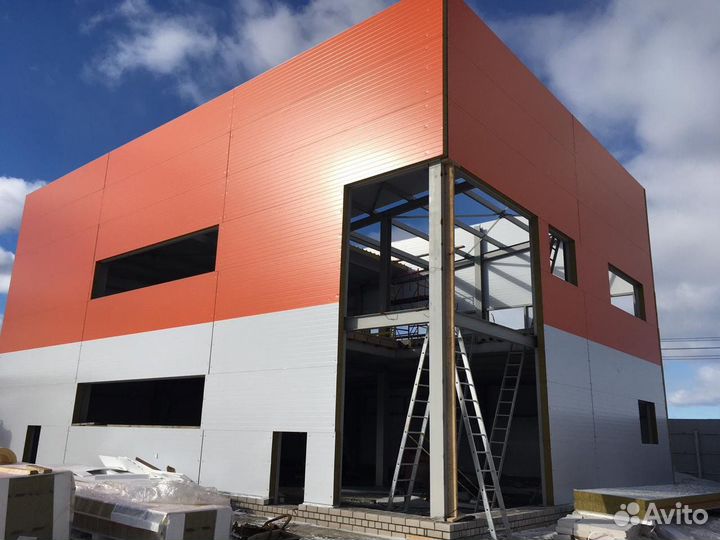 Стеновые сэндвич панели и кровельные