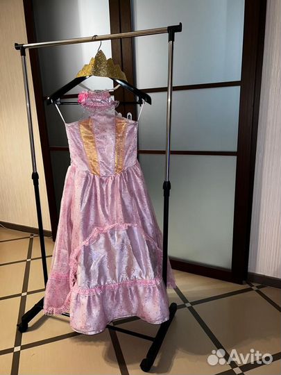 Новогодний костюм Золушки платье Батик 128 см